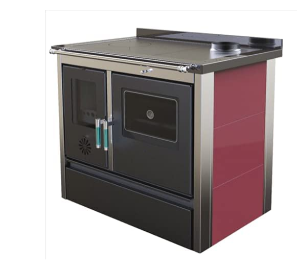 Cucina a legna k-line exclusive inox